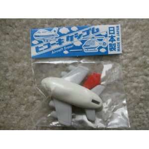  Red Tailed Airplane Erasers From Iwako 