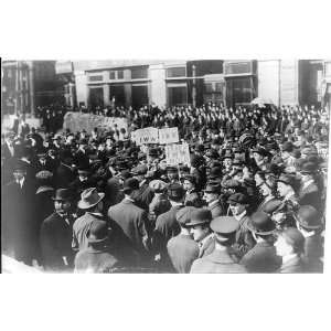  Industrial Workers of the World (I.W.W.) demonstration,New 