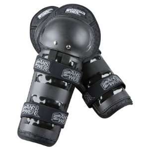  Answer Racing Youth Apex Knee/Shin Guards   Black 