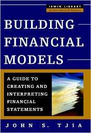   Financial Models, (0071402101), John Tjia, Textbooks   