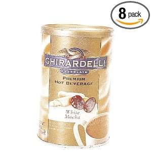 GHIRARDELLI CHOCOLATE Hot Chocolate, White Mocha, 19 Ounce Boxes (Pack 