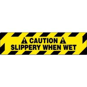  FLOOR SIGNS CAUTION SLIPPERY WHEN WET