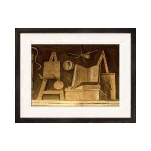  Painting Various Instruments Framed Giclee Print