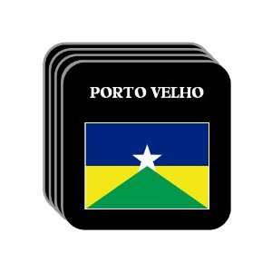  Rondonia   PORTO VELHO Set of 4 Mini Mousepad Coasters 