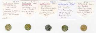 Lithuania Coins Ancient Lot of 30 Sigismund III Casimir  