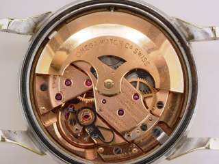 Vintage Omega Constellation Chronometer Two Tone Mens Wrist Watch 