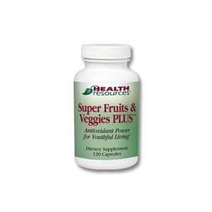  Super Fruits & Veggies PLUSâ¢ 120 capsules Health 