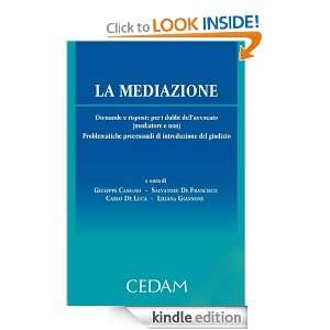 mediazione (Italian Edition) Cassano Giuseppe   Di Giandomenico Marco 