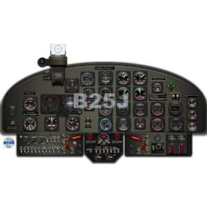  B25 Mitchell Instrument Panel CDkit 