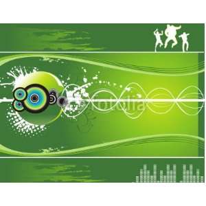   Decals   Vector Music Illustration   Removable Graphic
