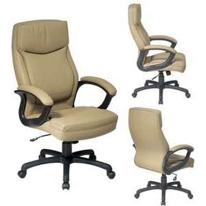 Executive High Back Eco Leather Chair with Locking Tilt Control and 