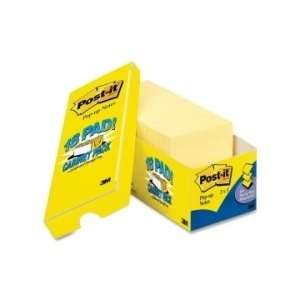 Post it Cabinet Pack Note   Yellow   MMM65418CP Office 