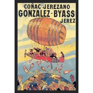  Conac Jerezano Gonzales Byass 28x42 Giclee on Canvas