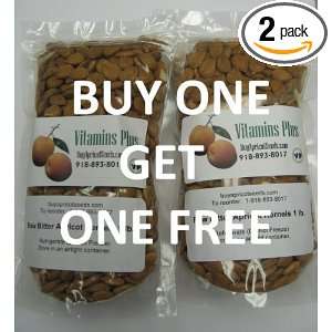  Buy 1 Get 1 FREE Apricot Kernels (Seeds) 1LB Bag Health 