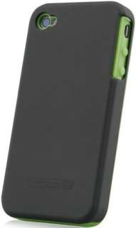 BLACK NAZTECH VERTEX SKIN CASE COVER FOR iPHONE 4 4G  