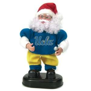   UCLA Bruins Animated Rock & Roll Santa Claus Figure