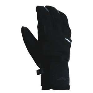  HMK Union Snowmobile Gloves Black LG Automotive