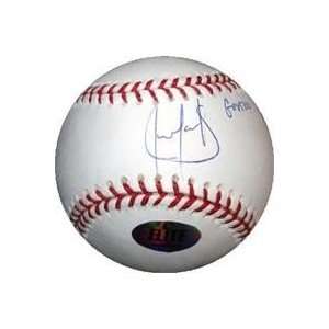  Autographed/Hand Signed MLB Baseball inscribed Gonzo 