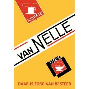  Van Nelle Coffee and Tea 44X66 Canvas