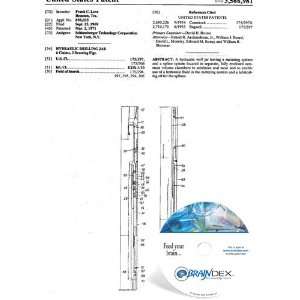  NEW Patent CD for HYDRAULIC DRILLING JAR 