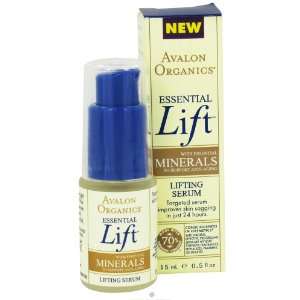  Avalon Organics   Essential Lift   Lifting Serum   0.5 oz 