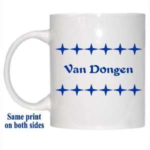  Personalized Name Gift   Van Dongen Mug 