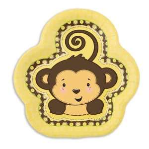  Monkey Neutral   Dessert Plate   8 Qty/Pack   Baby Shower 