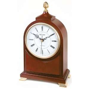 River City Clocks Radio controlled Arch Mantel Clock with Pineapple 