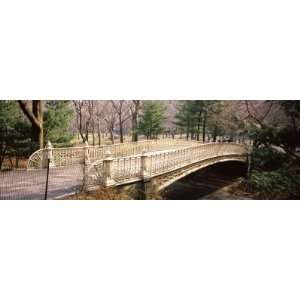 Arch Bridge in a Park, Central Park, Manhattan, New York City, New 