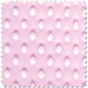  Doodlefish Fuzzy Dot Pink Fabric by Doodlefish Kids Arts 