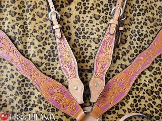   WOOL SADDLE PAD BLANKET COMBINATION BRIDLE HEADSTALL BREAST COLLAR SET