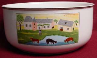 VILLEROY & BOCH china DESIGN NAIF pttrn PICKLE DISH  