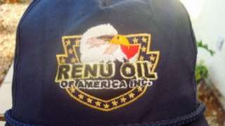 RENU OIL OF AMERICA LAS VEGAS BASED CO. BASEBALL CAP  