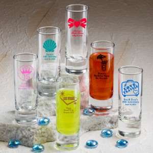   Cordial Shot Shooter Glass Glasses Wedding Favors Many Designs  
