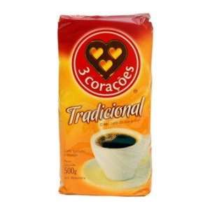 Café Moído Tres Corações Tradicional Vácuo 500 Gr Coffee  