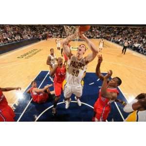   Tyler Hansbrough and Eric Bledsoe by Ron Hoskins, 48x72 Home