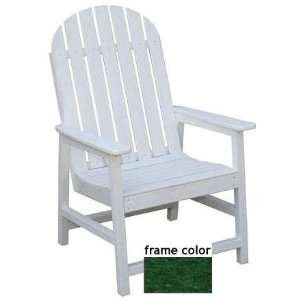  Eagle One Recycled Plastic Alexandria Chair   Green Patio 
