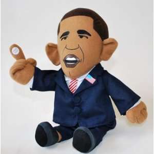   Obama Doll   21 Wise Crack Sayings   Batteries Included Toys & Games