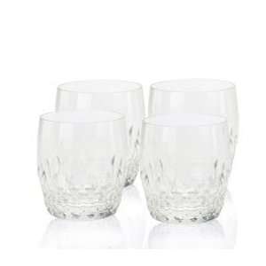  Mikasa Capella Crystal Double Old Fashioned, Set of 4 