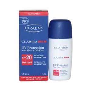 Men Uv Protection Spf20 Oil Free Uva/uvb By Clarins For Men   1 Oz Spf 