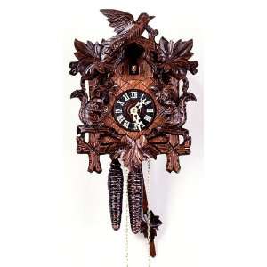  Cuckoo Clock Five Leaves, Bird, Squirrel