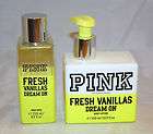 Victorias Secret Pink Fresh Vanillas Dream On Body Lot