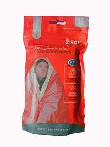 AMK Heatsheets One Person Survival Emergency Blanket 707708212222 