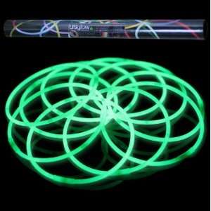  50 22 Premium Glow Necklaces, Extra Thick 7mm Diameter 