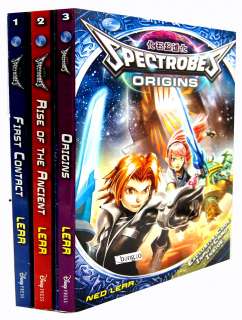 Disney Spectrobes Collection 3 Books Set Pack Lerr  