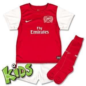  Arsenal Boys Home Football Kit 2011 12