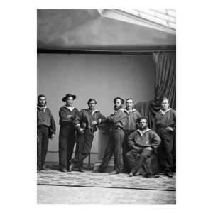  Group of Navy Sailors, Civil War Giclee Poster Print 