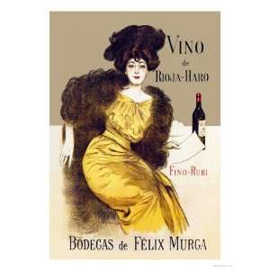 Vino de Rioja Haro Giclee Poster Print by Ramon Casas 