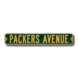  Green Bay Packers Avenue Sign