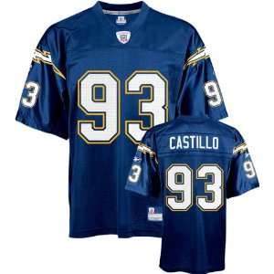 Luis Castillo Navy Reebok NFL San Diego Chargers Kids 4 7 Jersey